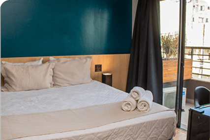 Interior do Apartamento Suíte Premium